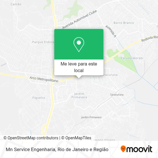 Mn Service Engenharia mapa