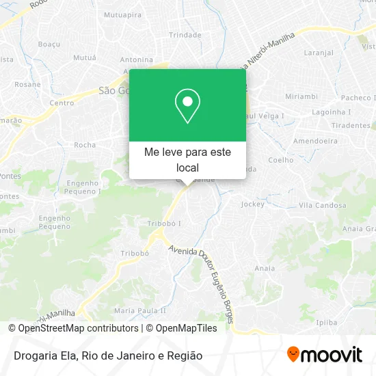Drogaria Ela mapa