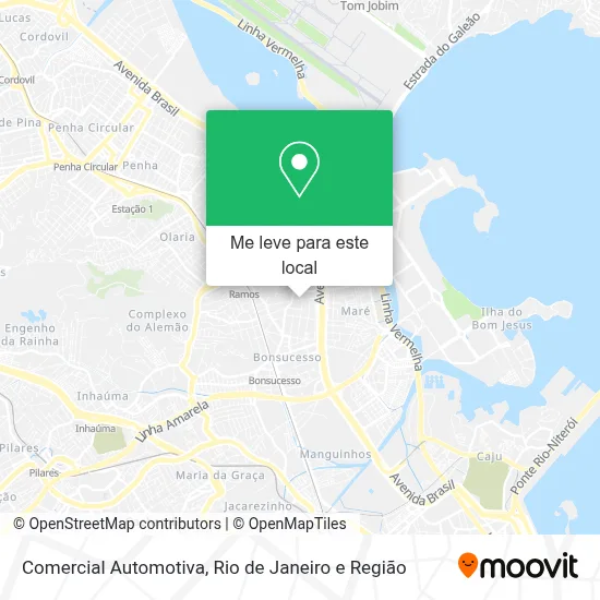 Comercial Automotiva mapa