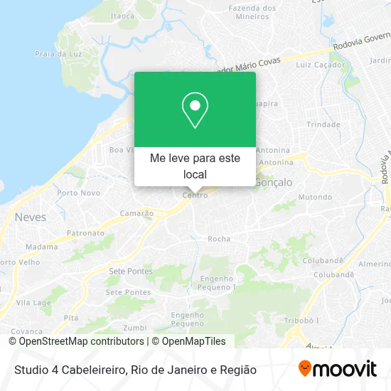 Studio 4 Cabeleireiro mapa