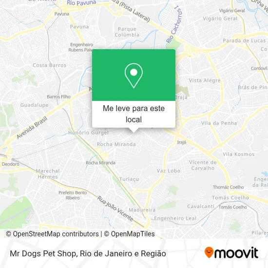 Mr Dogs Pet Shop mapa