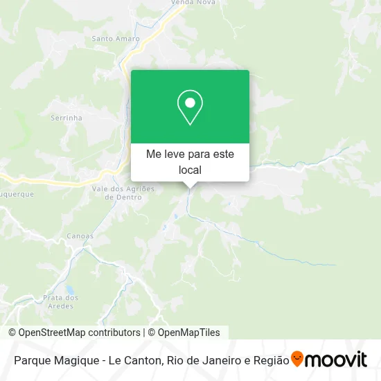 Parque Magique - Le Canton mapa
