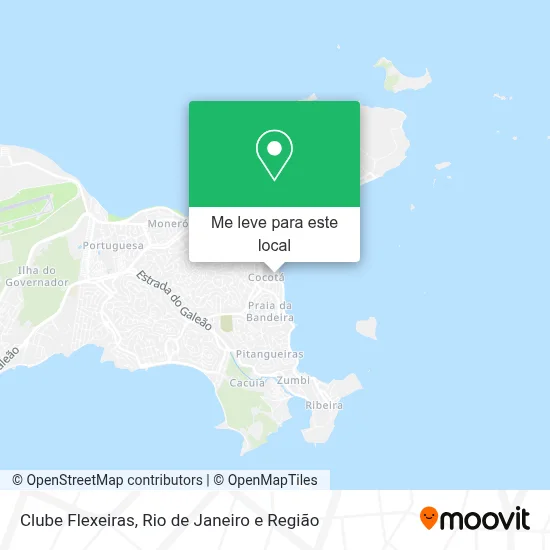 Clube Flexeiras mapa
