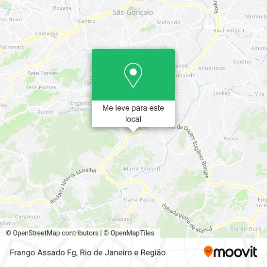 Frango Assado Fg mapa