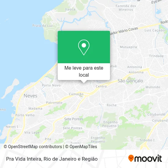 Pra Vida Inteira mapa
