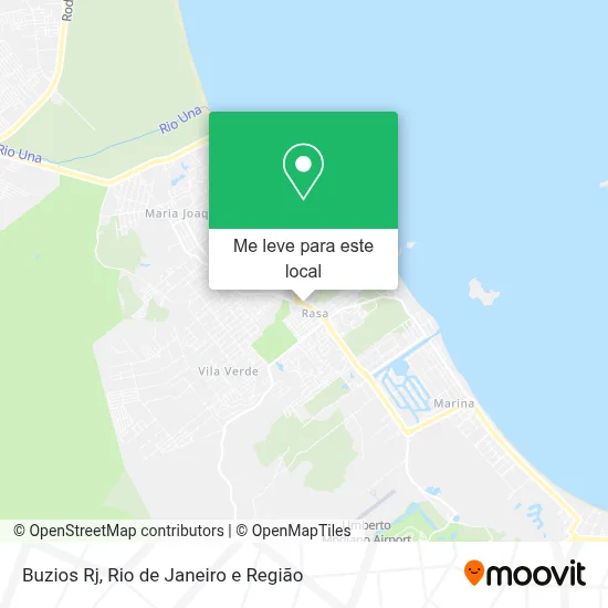 Buzios Rj mapa