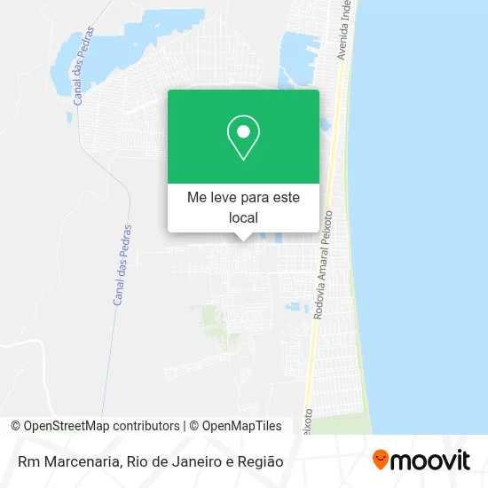 Rm Marcenaria mapa