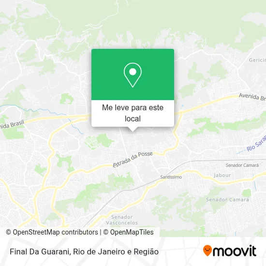 Final Da Guarani mapa