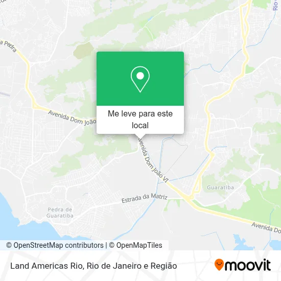 Land Americas Rio mapa