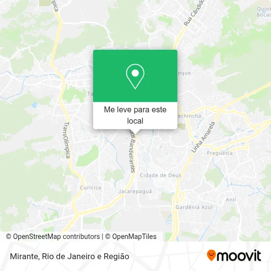 Mirante mapa
