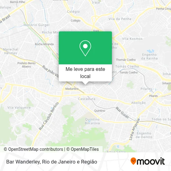 Bar Wanderley mapa