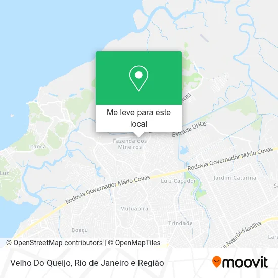 Velho Do Queijo mapa