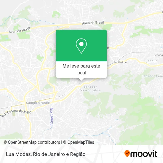 Lua Modas mapa