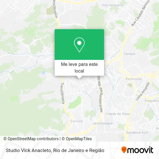 Studio Vick Anacleto mapa