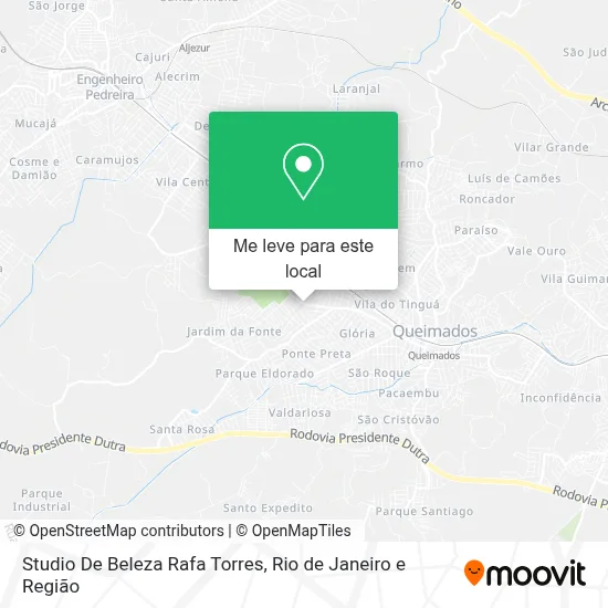 Studio De Beleza Rafa Torres mapa