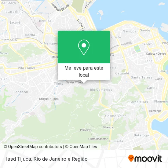 Iasd Tijuca mapa