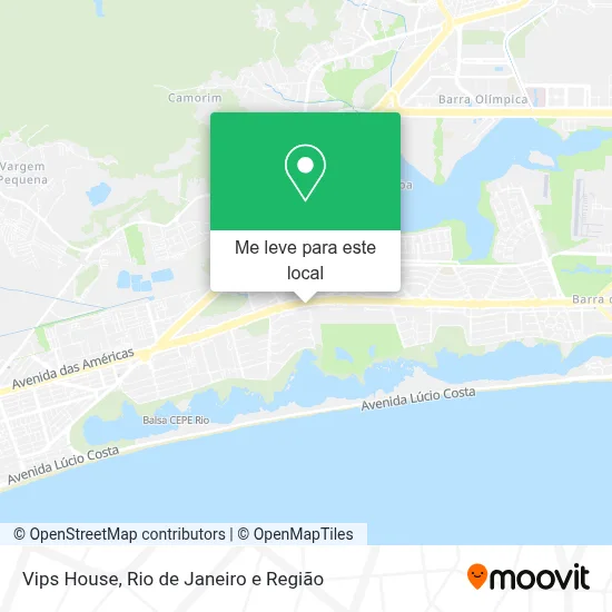 Vips House mapa
