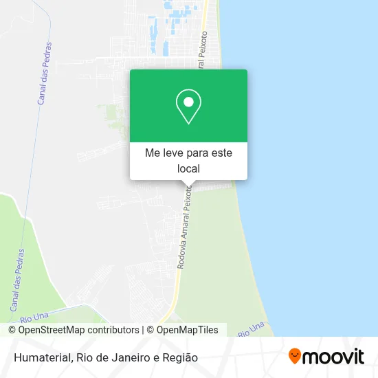 Humaterial mapa