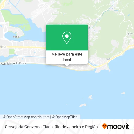 Cervejaria Conversa Fiada mapa