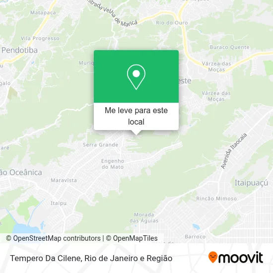Tempero Da Cilene mapa