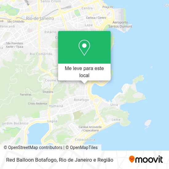 Red Balloon Botafogo mapa
