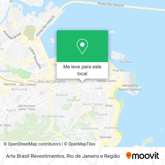 Arte Brasil Revestimentos mapa