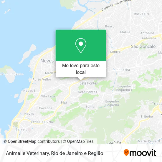 Animalle Veterinary mapa