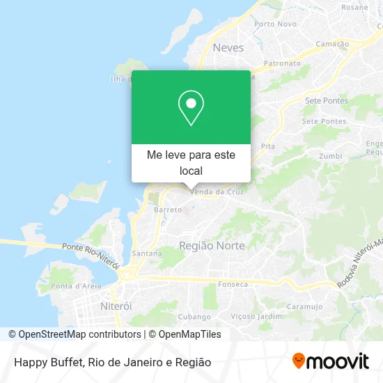 Happy Buffet mapa