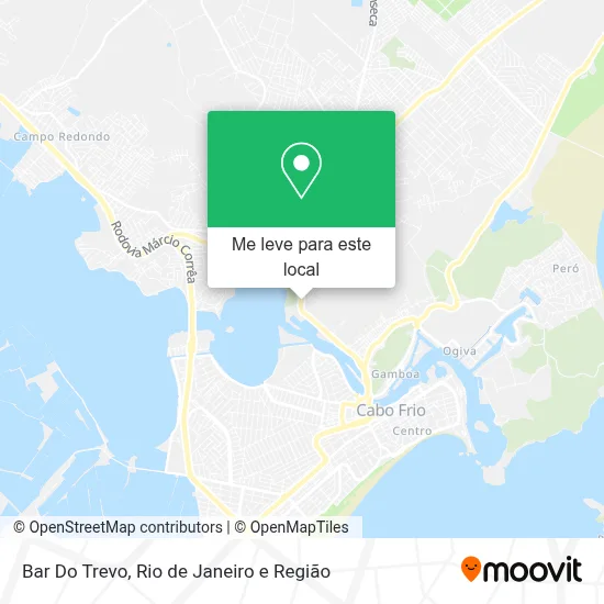 Bar Do Trevo mapa