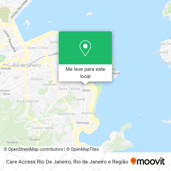 Care Access Rio De Janeiro mapa
