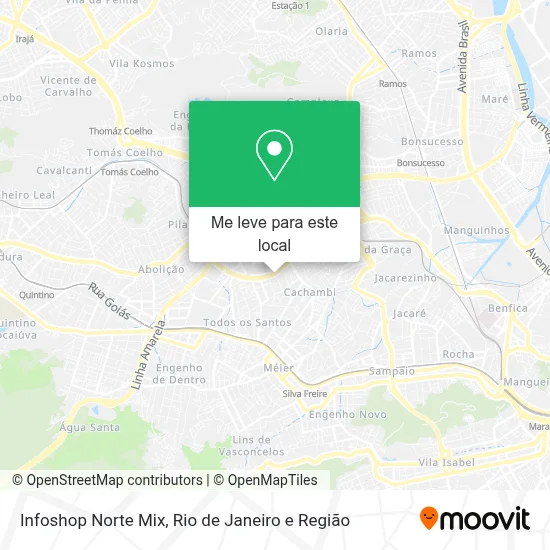 Infoshop Norte Mix mapa