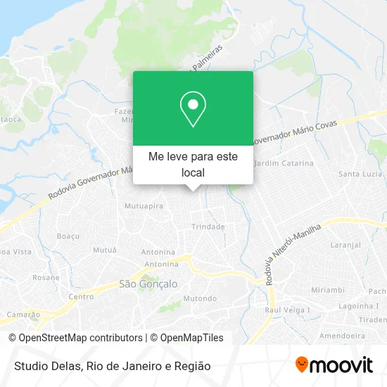Studio Delas mapa