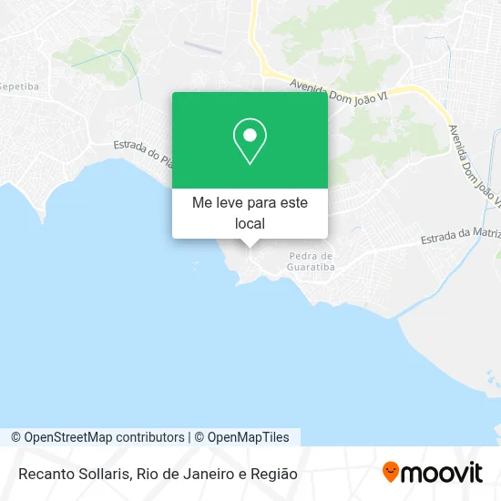 Recanto Sollaris mapa