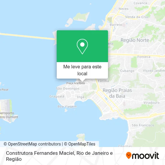 Construtora Fernandes Maciel mapa