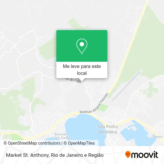Market St. Anthony mapa