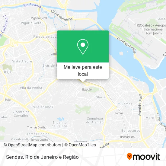 Sendas mapa