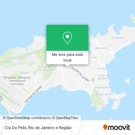 Cia Do Pelo mapa