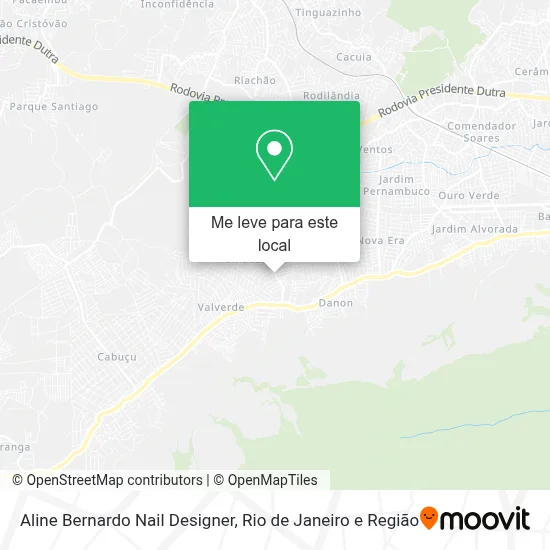 Aline Bernardo Nail Designer mapa