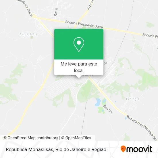 República Monaslisas mapa
