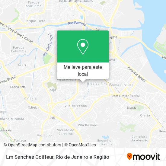 Lm Sanches Coiffeur mapa
