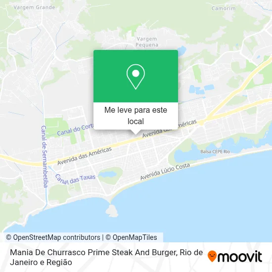 Mania De Churrasco Prime Steak And Burger mapa