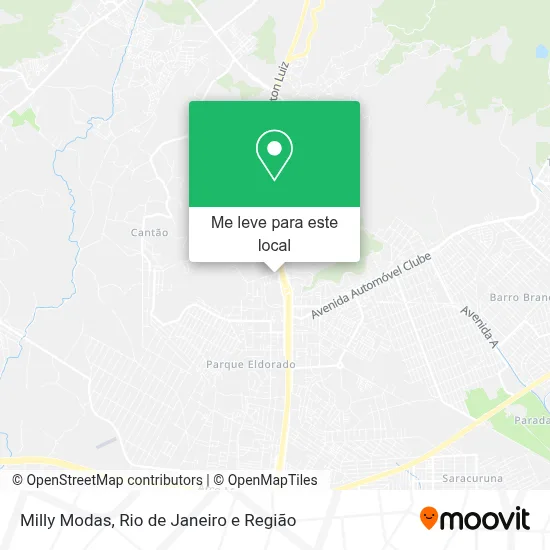 Milly Modas mapa