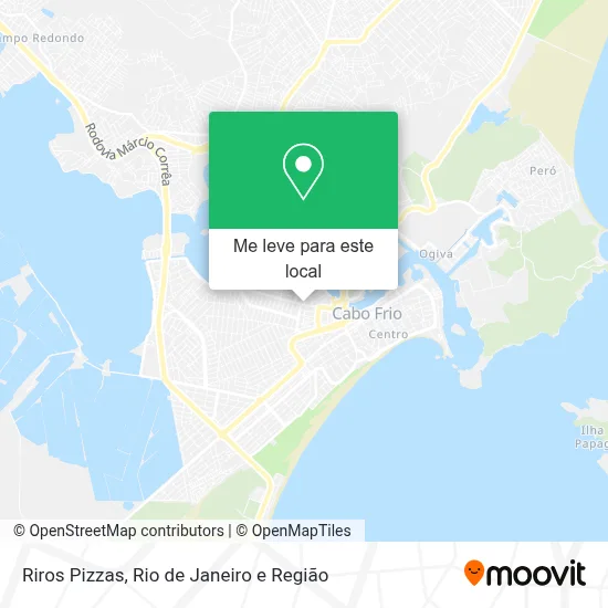 Riros Pizzas mapa