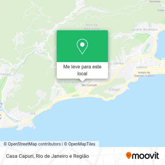Casa Capuri mapa