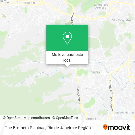 The Brothers Piscinas mapa