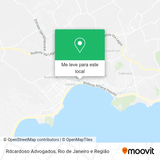 Rdcardoso Advogados mapa