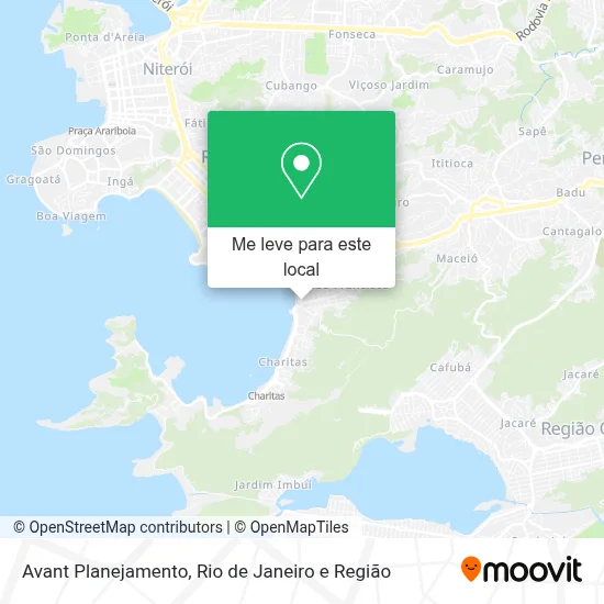 Avant Planejamento mapa