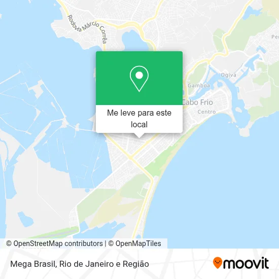 Mega Brasil mapa