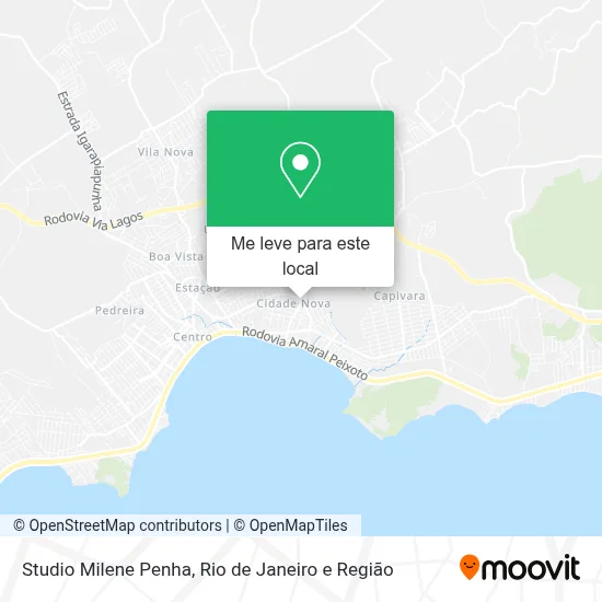 Studio Milene Penha mapa