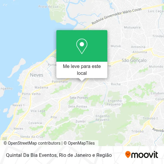 Quintal Da Bia Eventos mapa